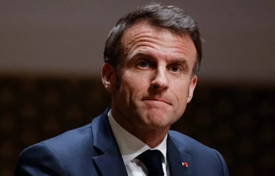 Президент Франции Эмманюэль Макрон