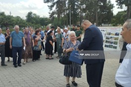 В Ходжавендский район прибыли очередные группы переселенцев, им вручены ключи от домов -ОБНОВЛЕНО-1-ФОТО 