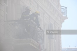 Пожар в ресторане в центре Баку локализован -ОБНОВЛЕНО-4-ФОТО-ВИДЕО 