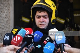 Пожар в ресторане в центре Баку локализован -ОБНОВЛЕНО-4-ФОТО-ВИДЕО 
