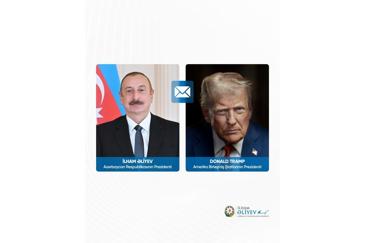 Президент Азербайджана Ильхам Алиев, президент США Дональд Трамп