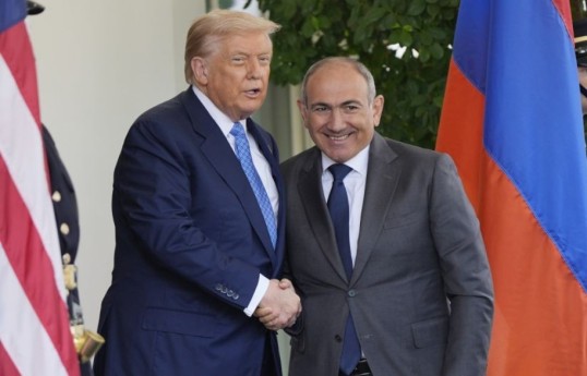 Президент США Дональд Трамп, Премьер-министр Армении Никол Пашинян