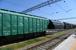 Из России в Армению трианзитом через Азербайджан отправлено 15 вагонов с пшеницей и 10 вагонов с каменным углем— ФОТО 
