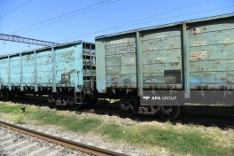 Из России в Армению трианзитом через Азербайджан отправлено 15 вагонов с пшеницей и 10 вагонов с каменным углем— ФОТО 