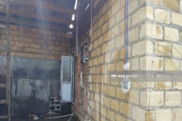 В Товузе произошёл пожар в доме, один человек отравился дымом -ФОТО-ОБНОВЛЕНО 