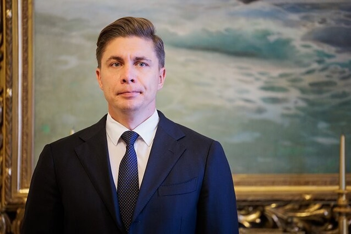 Премьер-министр Литовской Республики Миндаугас Синкявичюс