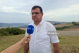 На северо-востоке Азербайджана проводятся археологические исследования древнего поселения, обнаружены фрагменты керамики - ФОТО 