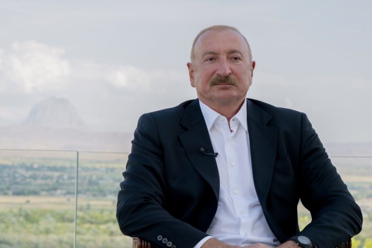Президент Азербайджана Ильхам Алиев