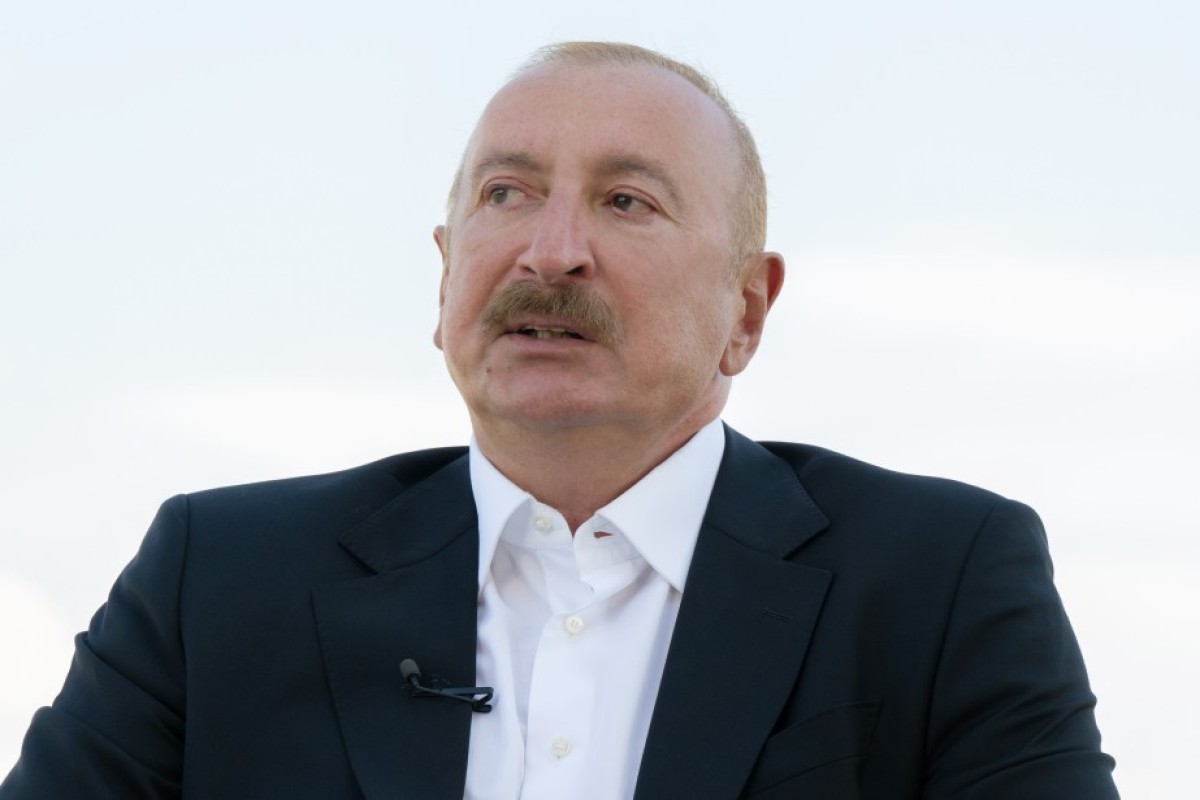 Президент Азербайджана Ильхам Алиев, президент США Дональд Трамп