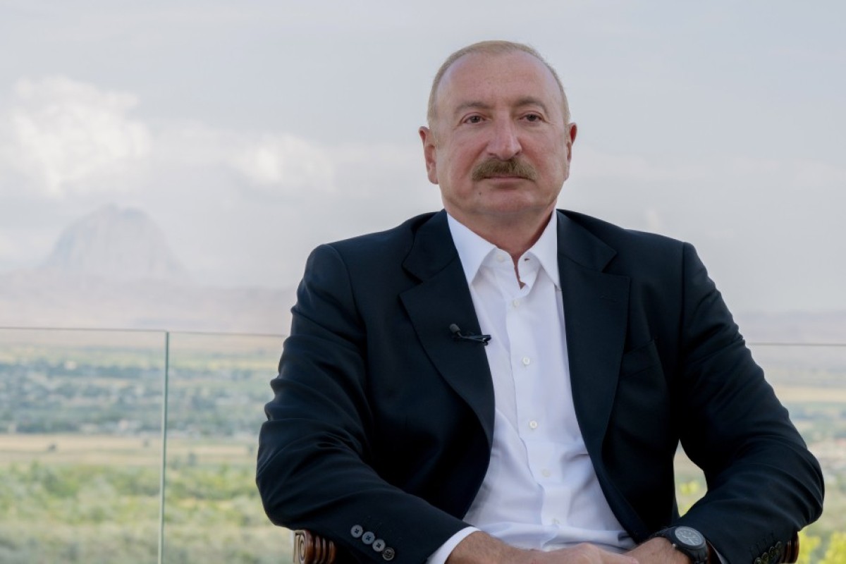 Президент Азербайджана Ильхам Алиев