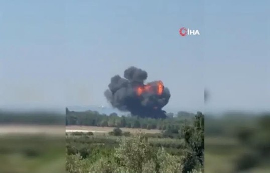 В Турции потерпел крушение учебный F-16, пилот катапультировался