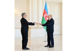 Президент Ильхам Алиев принял верительные грамоты нового посла Германии