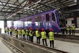 Электродепо «Дарнагюль» бакинского метрополитена частично введено в эксплуатацию, принят первый поезд — ФОТО-ОБНОВЛЕНО 