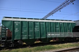 Из России в Армению через Азербайджан отправляется состав из 20 вагонов с пшеницей -ФОТО-ВИДЕО-ОБНОВЛЕНО 