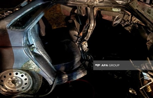 В Загатале  опрокинулся автомобиль под управлением подростка, пострадали четыре человека