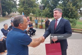 В Ханкенди прибыла очередная группа переселенцев-ФОТО -ОБНОВЛЕНО-1 