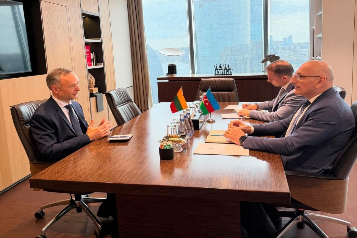 Обсуждены пути дальнейшего укрепления партнёрства между Азербайджаном и Литвой
