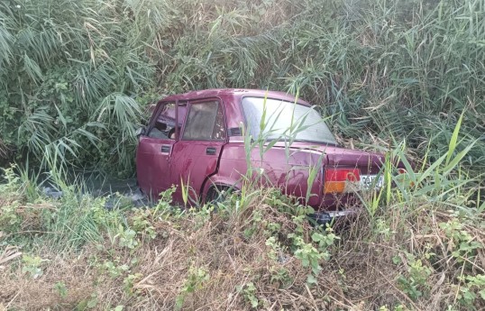 В Товузе автомобиль упал в оросительный канал, 2 человека погибли-ОБНОВЛЕНО -ФОТО 