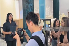 Представители азербайджанских СМИ посетили Центр подготовки контента для медиа в Узбекистане