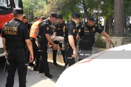 Пожар в неиспользуемом строении в Баку локализован -ВИДЕО-ФОТО-ОБНОВЛЕНО-1 
