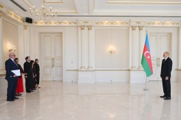 Президент Азербайджана принял верительные грамоты нового посла Великобритании
