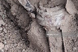 На кладбище в Агдамском районе обнаружены боеприпасы времён Первой Карабахской войны-ФОТО 