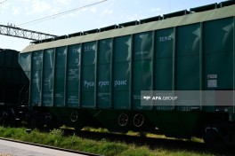 Из России в Армению транзитом через Азербайджан отправлено 26 вагонов с пшеницей-ОБНОВЛЕНО-ФОТО 