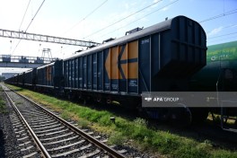 Из России в Армению транзитом через Азербайджан отправлено 26 вагонов с пшеницей-ОБНОВЛЕНО-ФОТО 