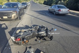 В Нахчыване «Chevrolet» столкнулся с двумя мотоциклами, пострадали 3 человека -ФОТО 
