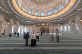 Представители азербайджанских СМИ посетили Мемориальный комплекс Имама Бухари в Самарканде-ФОТО 