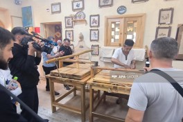 Представители азербайджанских СМИ посетили «Вечный город» в Самарканде -ФОТО 