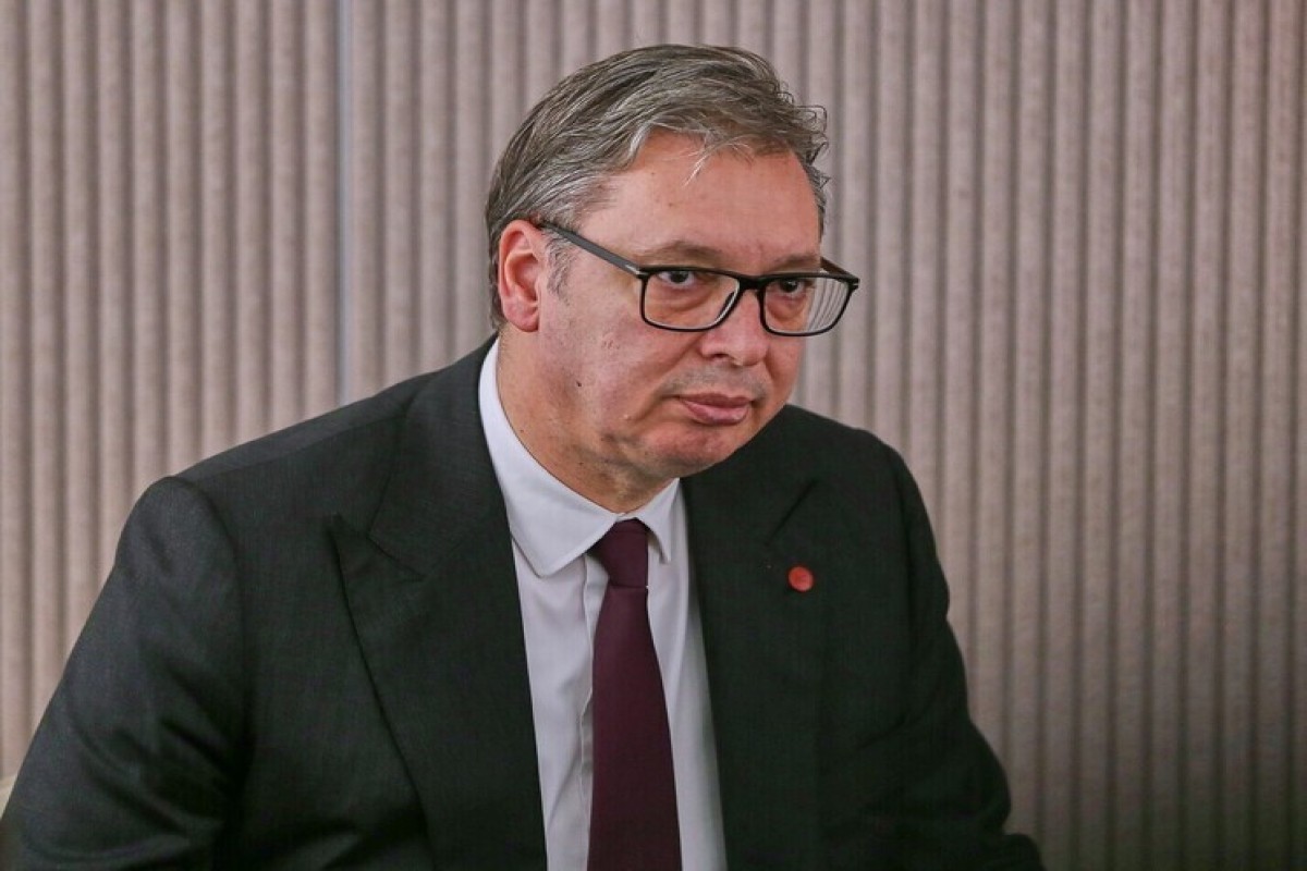 президент Сербии Александар Вучич