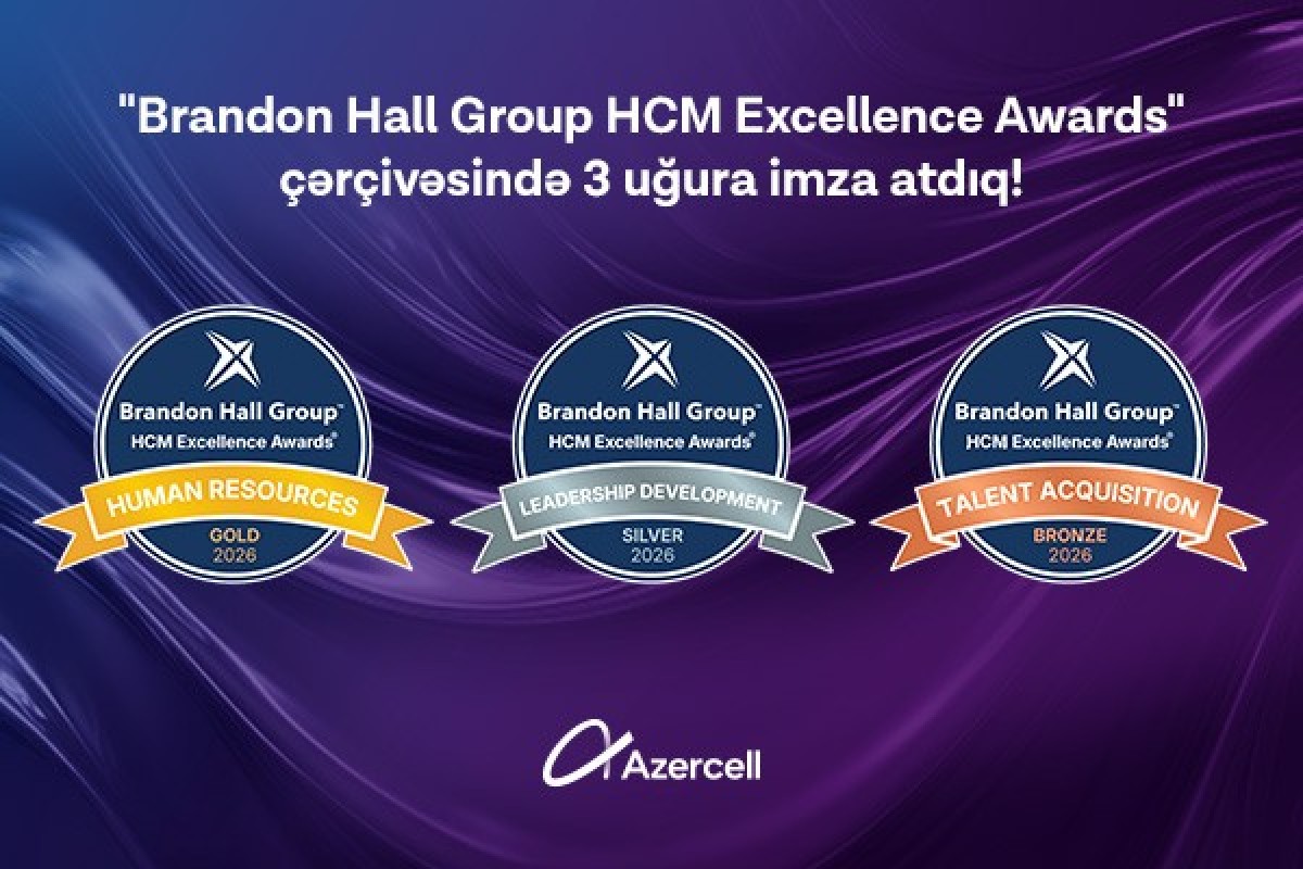 Azercell завоевал три награды Brandon Hall Group HCM Excellence Awards