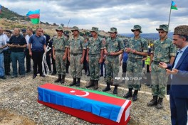 Останки пропавшего без вести шехида Первой Карабахской войны Джумшуда Мамедова захоронены в Лачине — ФОТО 