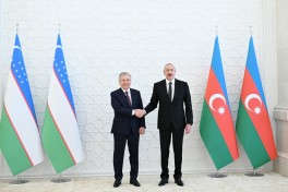 Президент Ильхам Алиев дал интервью Национальному информационному агентству Узбекистана