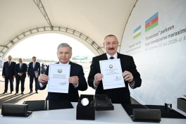 Президент Ильхам Алиев дал интервью Национальному информационному агентству Узбекистана
