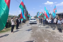 Останки пропавшего без вести шехида Первой Карабахской войны Мюршуда Нариманова захоронены в Имишли — ФОТО 
