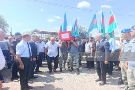 Останки пропавшего без вести шехида Первой Карабахской войны Мюршуда Нариманова захоронены в Имишли — ФОТО 