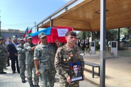 Захоронены останки пропавшего без вести шехида Первой Карабахской войны Акифа Гурбанова -ФОТО 