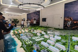 Азербайджанские журналисты ознакомились с туристическим проектом Sea Breeze Uzbekistan-ФОТО 