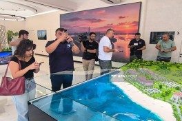 Азербайджанские журналисты ознакомились с туристическим проектом Sea Breeze Uzbekistan-ФОТО 