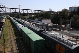 Через Азербайджан транзитом в Армению отправлены пшеница и пропан-ФОТО 