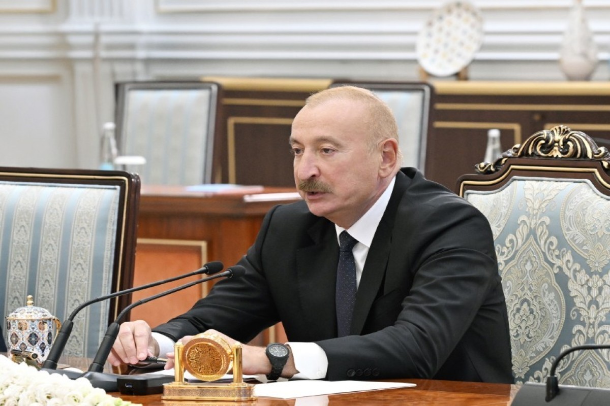 Президент Ильхам Алиев