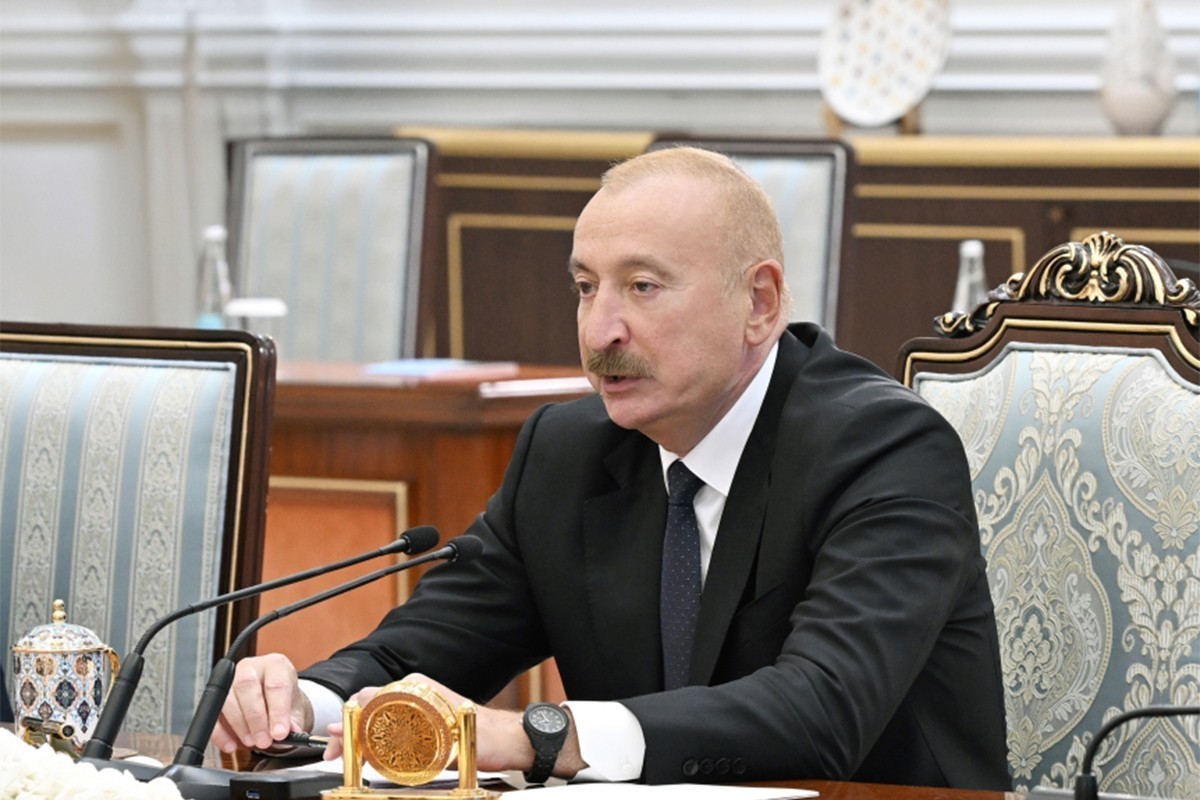 Президент Ильхам Алиев