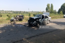В Газахе столкнулись два легковых автомобиля, погибли три человека -ОБНОВЛЕНО 