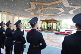 В Ташкенте состоялась церемония официальной встречи Президента Ильхама Алиева -ФОТО 
