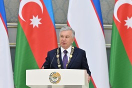 В Ташкенте состоялась церемония награждения президентов Азербайджана и Узбекистана
