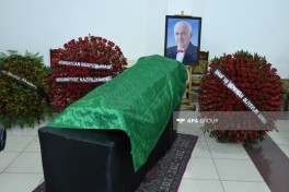 Народный артист Тофиг Бакиханов похоронен на II Аллее почетного захоронения-ОБНОВЛЕНО-2 -ФОТО 