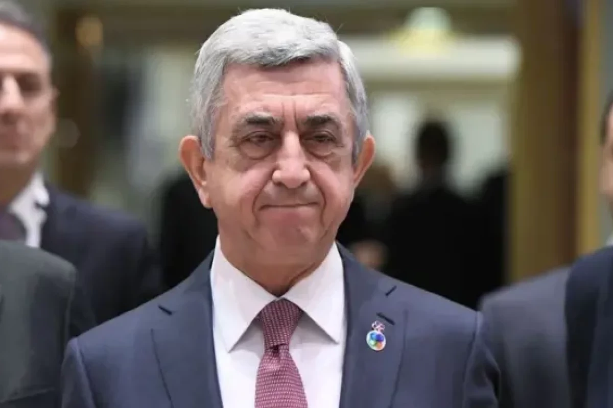 Экс-президент Армении Серж Саргсян