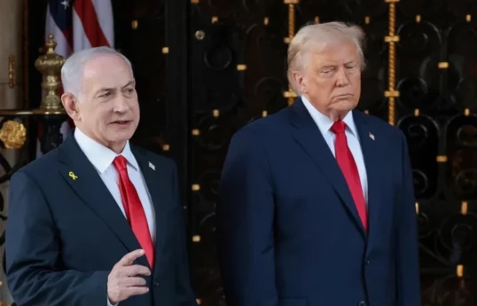 Премьер-министр Израиля Биньямин Нетаньяху, Президент США Дональд Трамп